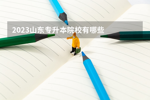 2023山东专升本院校有哪些