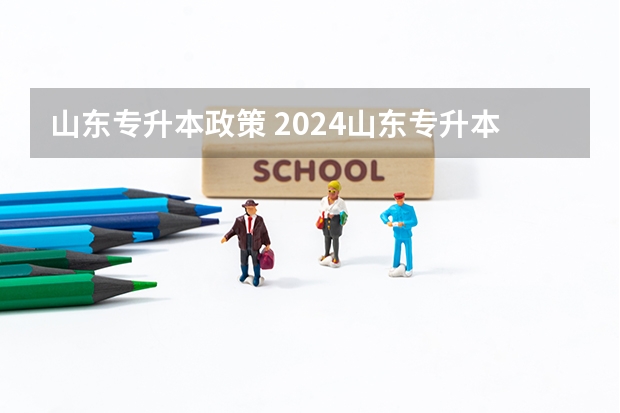 山东专升本政策 2024山东专升本政策