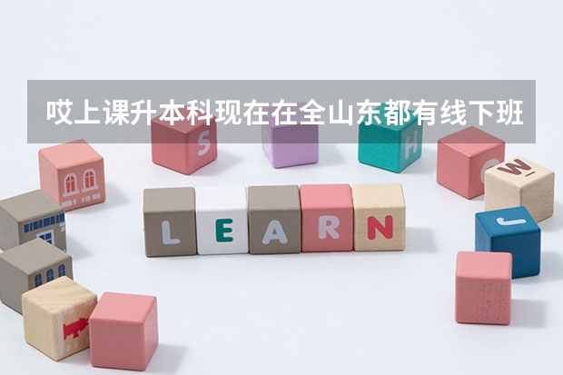 哎上课升本科现在在全山东都有线下班吗？